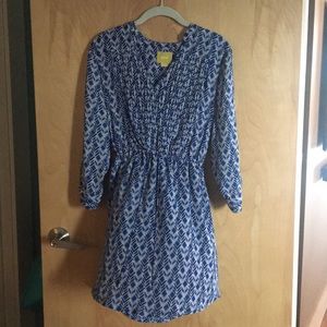 Long sleeve flowy dress